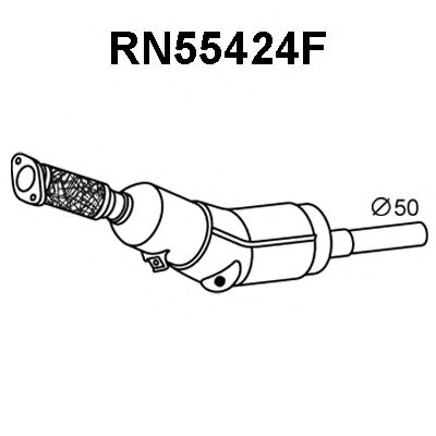 VENEPORTE rn55424f -  Сажевый / частичный фильтр, система выхлопа ОГ