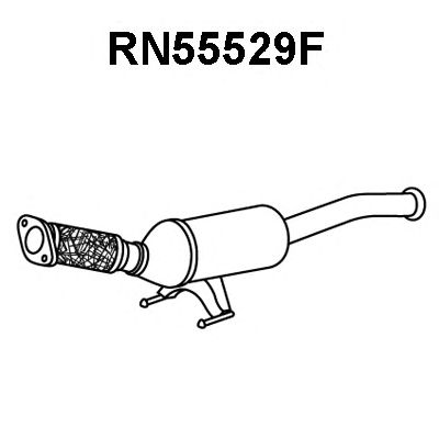 VENEPORTE rn55529f -  Сажевый / частичный фильтр, система выхлопа ОГ