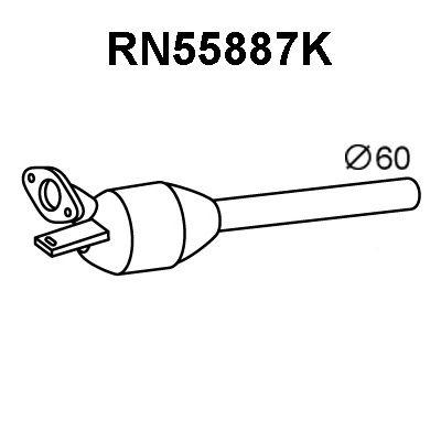 VENEPORTE rn55887k -  Катализатор