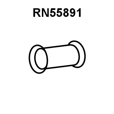 VENEPORTE rn55891 -  Труба выхлопного газа