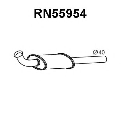 VENEPORTE rn55954 -  Предглушитель выхлопных газов