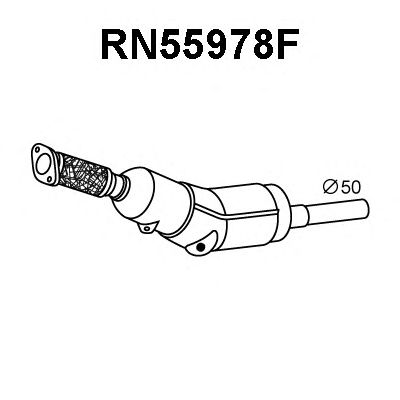 VENEPORTE rn55978f -  Сажевый / частичный фильтр, система выхлопа ОГ