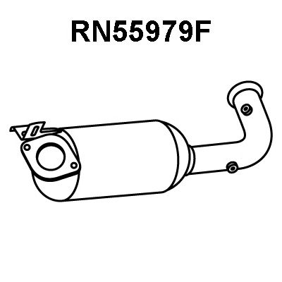 VENEPORTE rn55979f -  Сажевый / частичный фильтр, система выхлопа ОГ