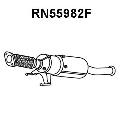 VENEPORTE rn55982f -  Сажевый / частичный фильтр, система выхлопа ОГ