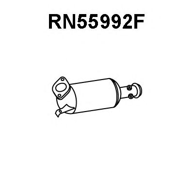 VENEPORTE rn55992f -  Сажевый / частичный фильтр, система выхлопа ОГ