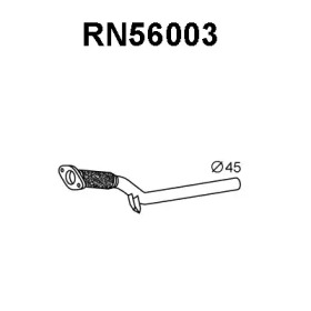 VENEPORTE rn56003 -  Труба выхлопного газа