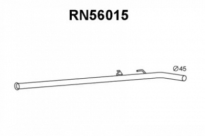 VENEPORTE rn56015 -  Труба выхлопного газа