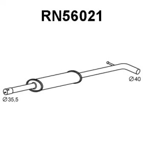VENEPORTE rn56021 -  Предглушитель выхлопных газов