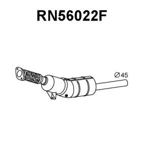 VENEPORTE rn56022f -  Сажевый / частичный фильтр, система выхлопа ОГ