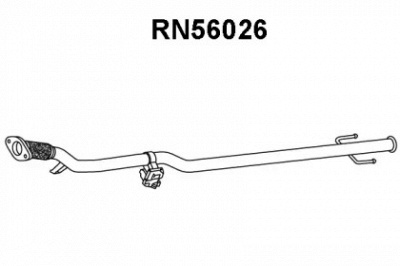 VENEPORTE rn56026 -  Труба выхлопного газа