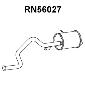 VENEPORTE rn56027 -  Глушитель выхлопных газов конечный