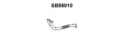VENEPORTE sb58010 -  Труба выхлопного газа
