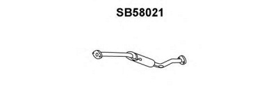 VENEPORTE sb58021 -  Предглушитель выхлопных газов