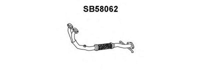 VENEPORTE sb58062 -  Труба выхлопного газа