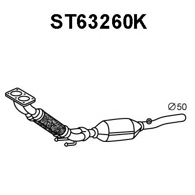 VENEPORTE st63260k -  Катализатор