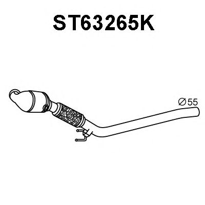 VENEPORTE st63265k -  Катализатор