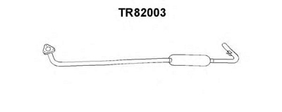 VENEPORTE tr82003 -  Предглушитель выхлопных газов