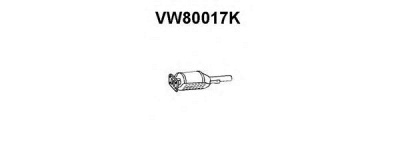 VENEPORTE vw80017k - Катализатор
