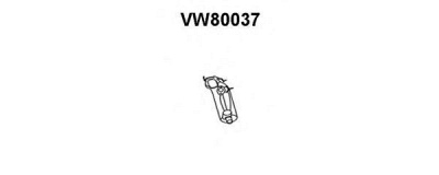 VENEPORTE vw80037 -  Труба выхлопного газа