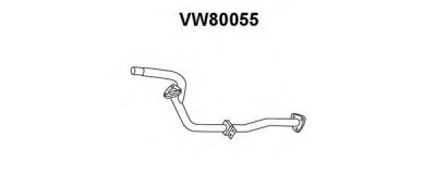 VENEPORTE vw80055 -  Труба выхлопного газа