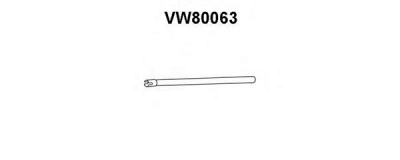 VENEPORTE vw80063 -  Труба выхлопного газа
