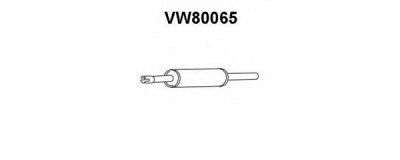 VENEPORTE vw80065 -  Предглушитель выхлопных газов