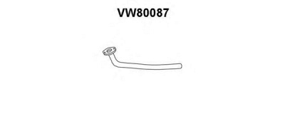 VENEPORTE vw80087 -  Труба выхлопного газа