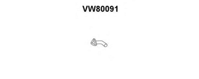 VENEPORTE vw80091 -  Труба выхлопного газа