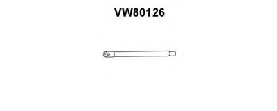 VENEPORTE vw80126 -  Труба выхлопного газа