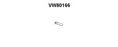 VENEPORTE vw80166 -  Труба выхлопного газа