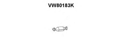 VENEPORTE vw80183k - Катализатор