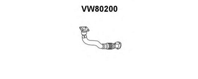 VENEPORTE vw80200 -  Труба выхлопного газа