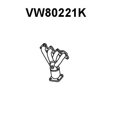 VENEPORTE vw80221k -  Катализатор коллектора