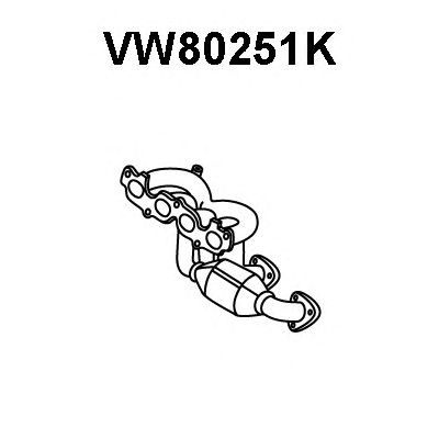 VENEPORTE vw80251k - Катализатор коллектора