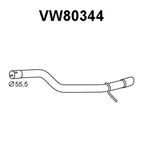 VENEPORTE vw80344 -  Труба выхлопного газа
