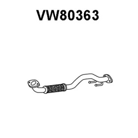 VENEPORTE vw80363 -  Труба выхлопного газа