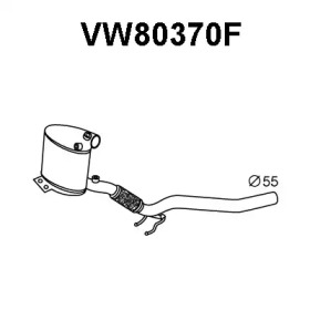 VENEPORTE vw80370f -  Сажевый / частичный фильтр, система выхлопа ОГ