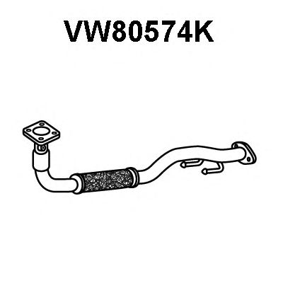 VENEPORTE vw80574k -  Катализатор