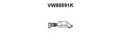 VENEPORTE vw80591k -  Катализатор