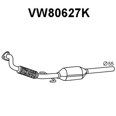 VENEPORTE vw80627k -  Катализатор