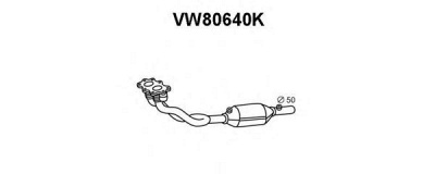 VENEPORTE vw80640k -  Катализатор