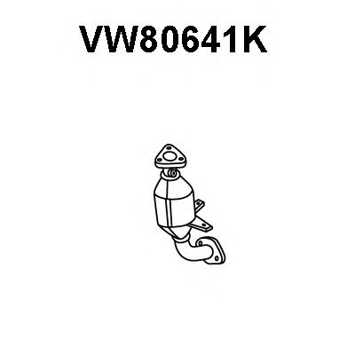 VENEPORTE vw80641k -  Катализатор