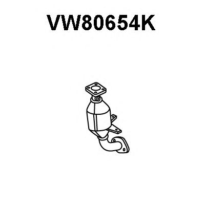 VENEPORTE vw80654k -  Катализатор