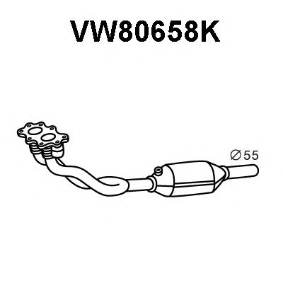 VENEPORTE vw80658k - Катализатор