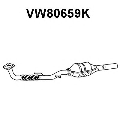 VENEPORTE vw80659k - Катализатор