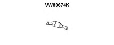 VENEPORTE vw80674k - Катализатор