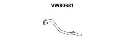 VENEPORTE vw80681 -  Труба выхлопного газа