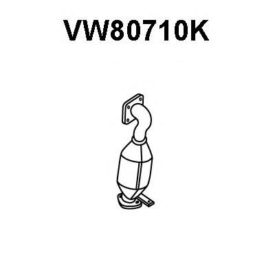 VENEPORTE vw80710k -  Катализатор