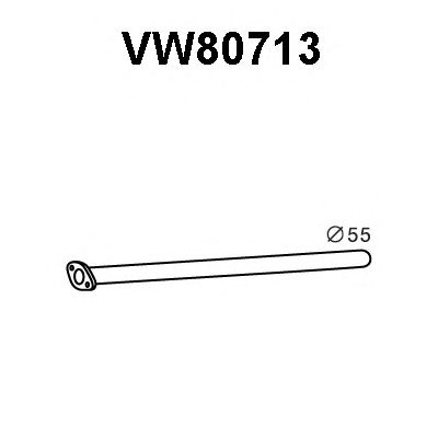 VENEPORTE vw80713 -  Труба выхлопного газа