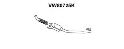 VENEPORTE vw80725k - Катализатор